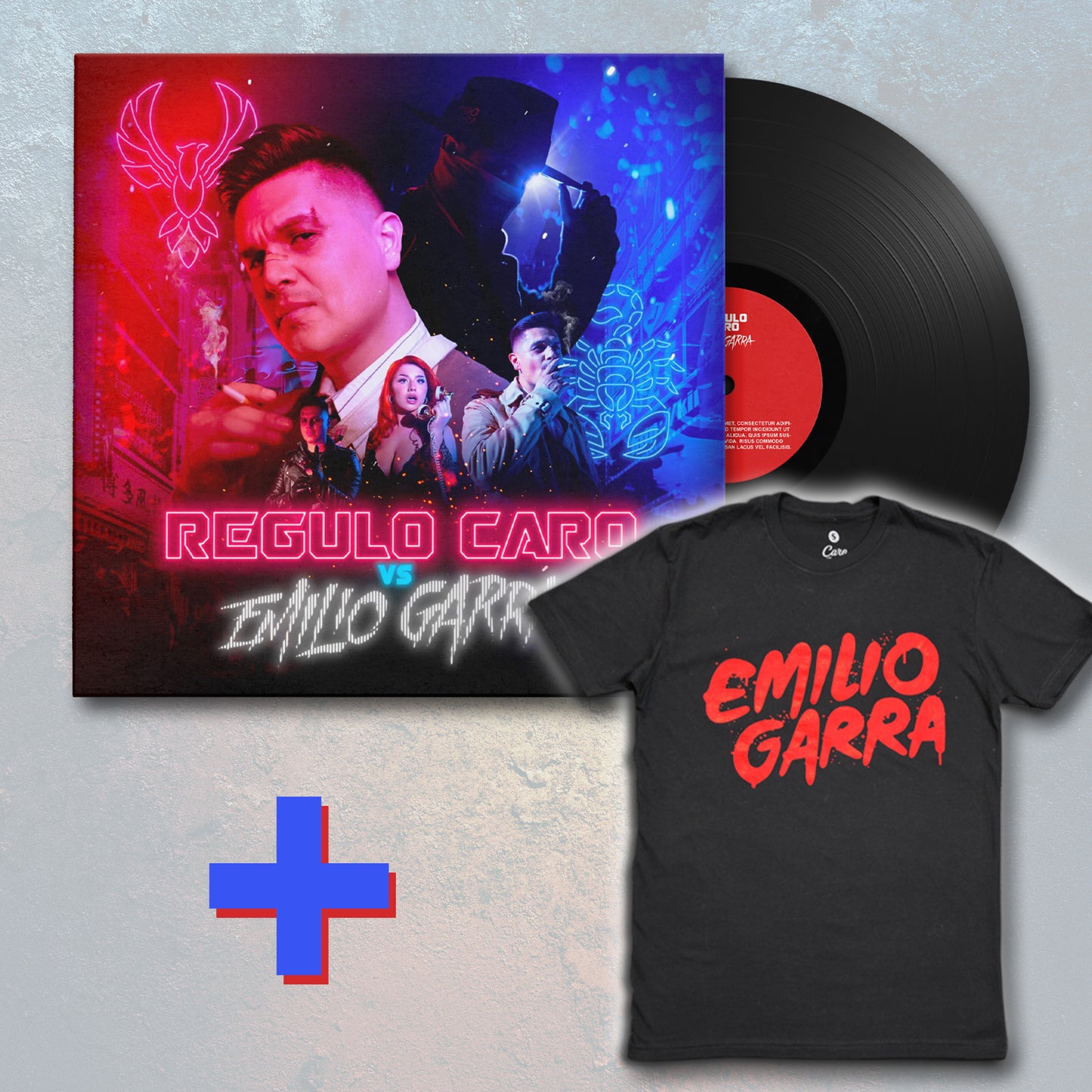 Regulo Caro vs. Emilio Garra Vinyl + Camisa