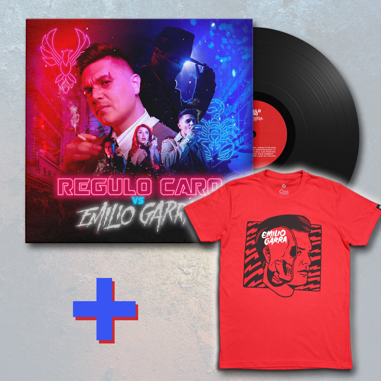 Regulo Caro vs. Emilio Garra Vinyl + Camisa