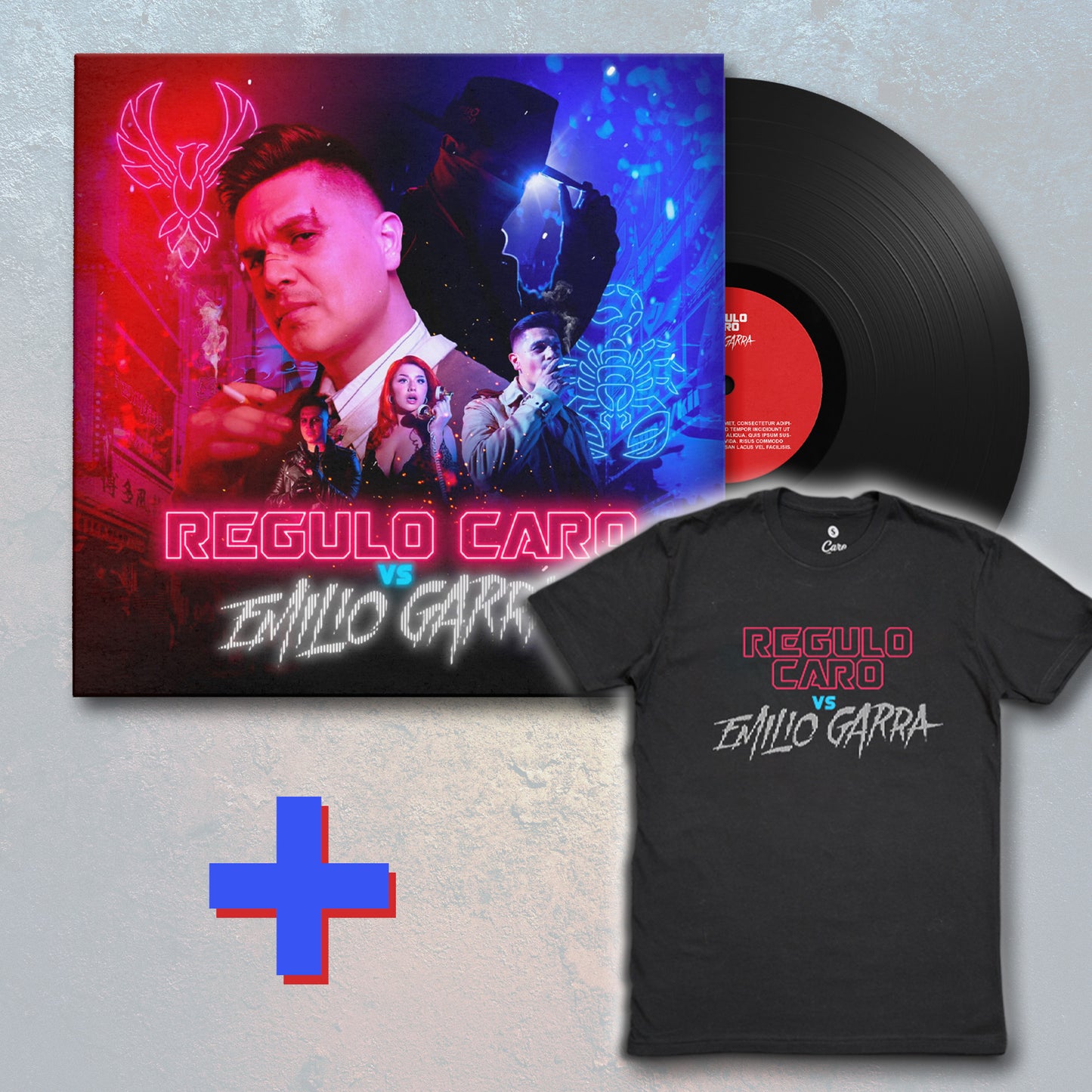 Regulo Caro vs. Emilio Garra Vinyl + Camisa